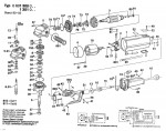 Bosch 0 601 301 004 Usw(J)77..S 3 Angle Grinder 240 V / Eu Spare Parts
